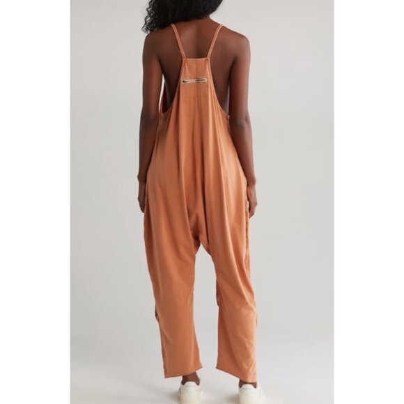 FP Movement by Free People Hot Shot Onesie In Toasted Coconut XS 41260 - Picture 3 of 12